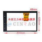 204*122mm TFT LCD van de Touch screenvertoning Becijferaar voor de Auto van Honda Elysion