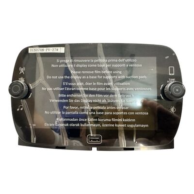 Automotive Car Screen Monitor for Fiat ICS0708 312 7" A7 DAB Navigation Radio Player