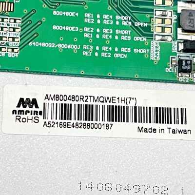 7 inch LCD-scherm AM800480R2TMQWE1H Autopaneel AM-800480R2TMQW-01H-F Autoonderdelen
