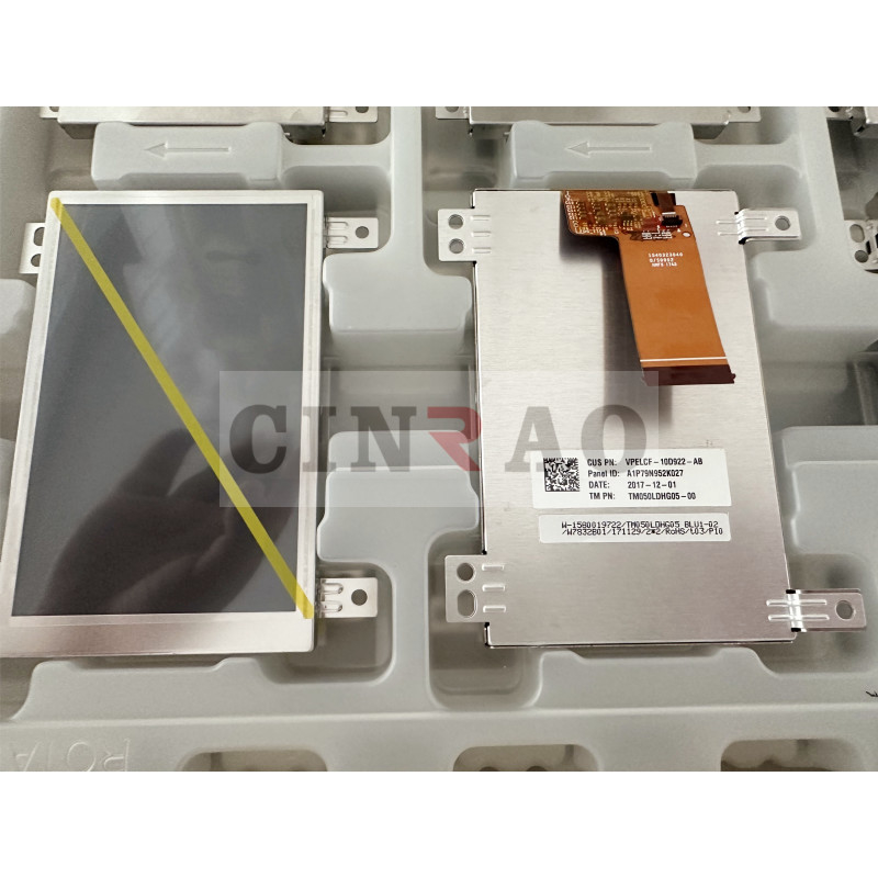 5.0 inch Tianma Car LCD Module / TFT GPS LCD Display TM050LDHG05-00 Hoge precisie