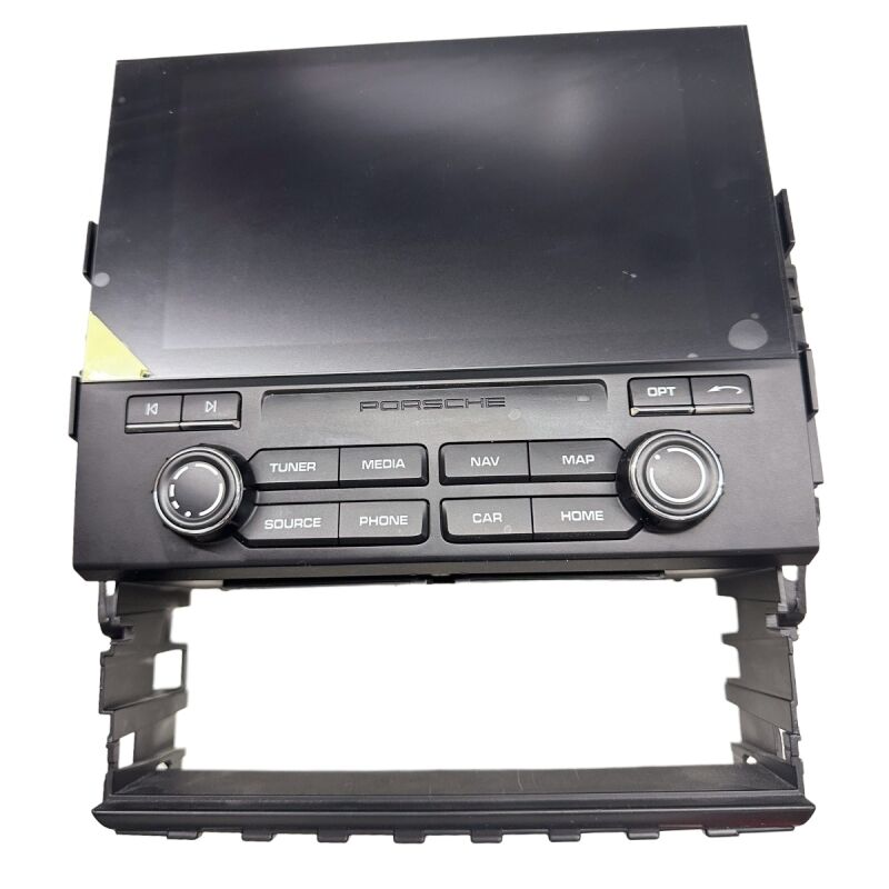 Automotive Autocomponents Schermpaneel voor Porsche PCM4 LCD Display Media Faceplate GPS Navigatie