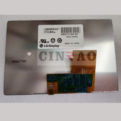 Het de Autoscherm LB050WQ3 van LG LCD (TD) Industrieel LCD de Vertoningscomité (van 04) 5“ 480*272 TFT